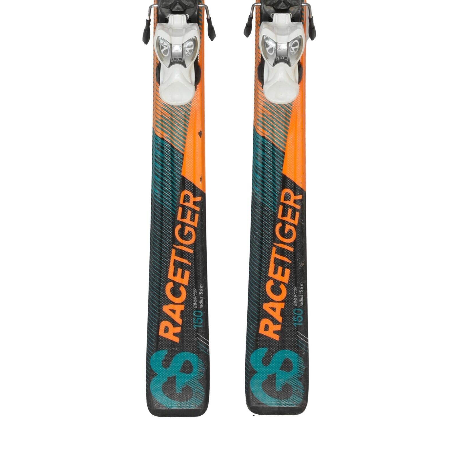 RECONDITIONNE - Ski Junior Volkl Racetiger Gs + Fixations 4/4