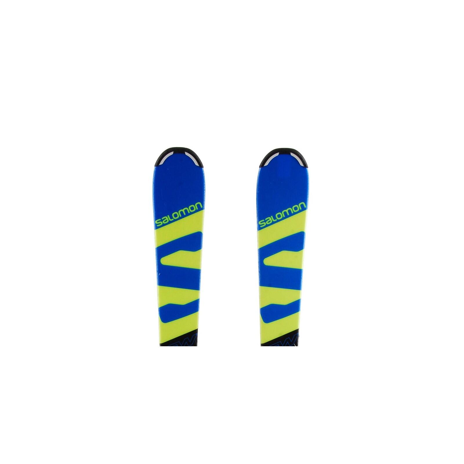 RECONDITIONNE - Ski Junior Salomon X Race Sw + Fixations 2/4