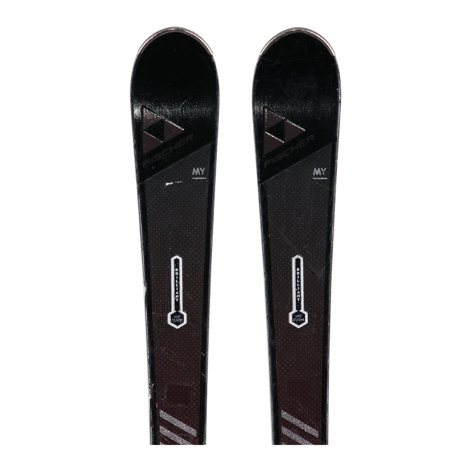 RECONDITIONNE - Ski Fischer Brilliant My Turn + Fixations - CORRECT 2/4