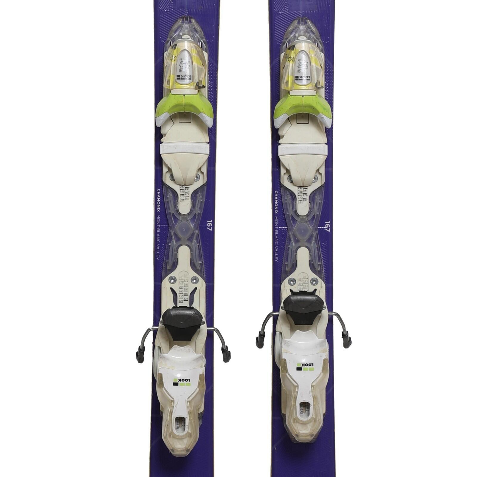 TWEEDEHANDS - Gebruikte Dynastar Glory 79 Ski + Bindingen - GOEDE 3/4