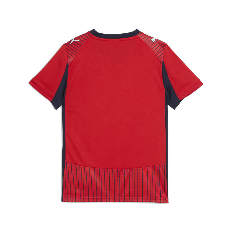 Tricou fotbal copii drycell mâneci scurte 25/26 Auswärtstrikot, roșu PUMA