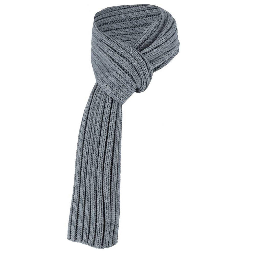 Sciarpa e cappello in maglia grossa da uomo, taglia unica. 3/6