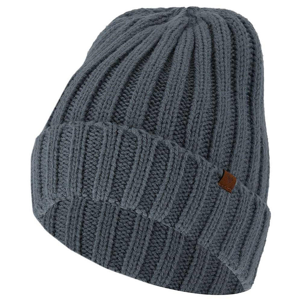 Sciarpa e cappello in maglia grossa da uomo, taglia unica. 2/6