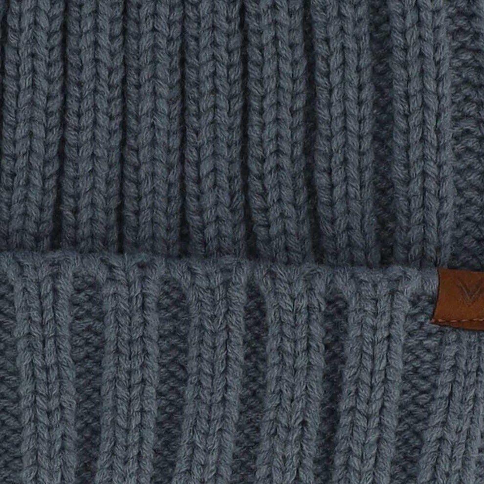 Sciarpa e cappello in maglia grossa da uomo, taglia unica. 6/6