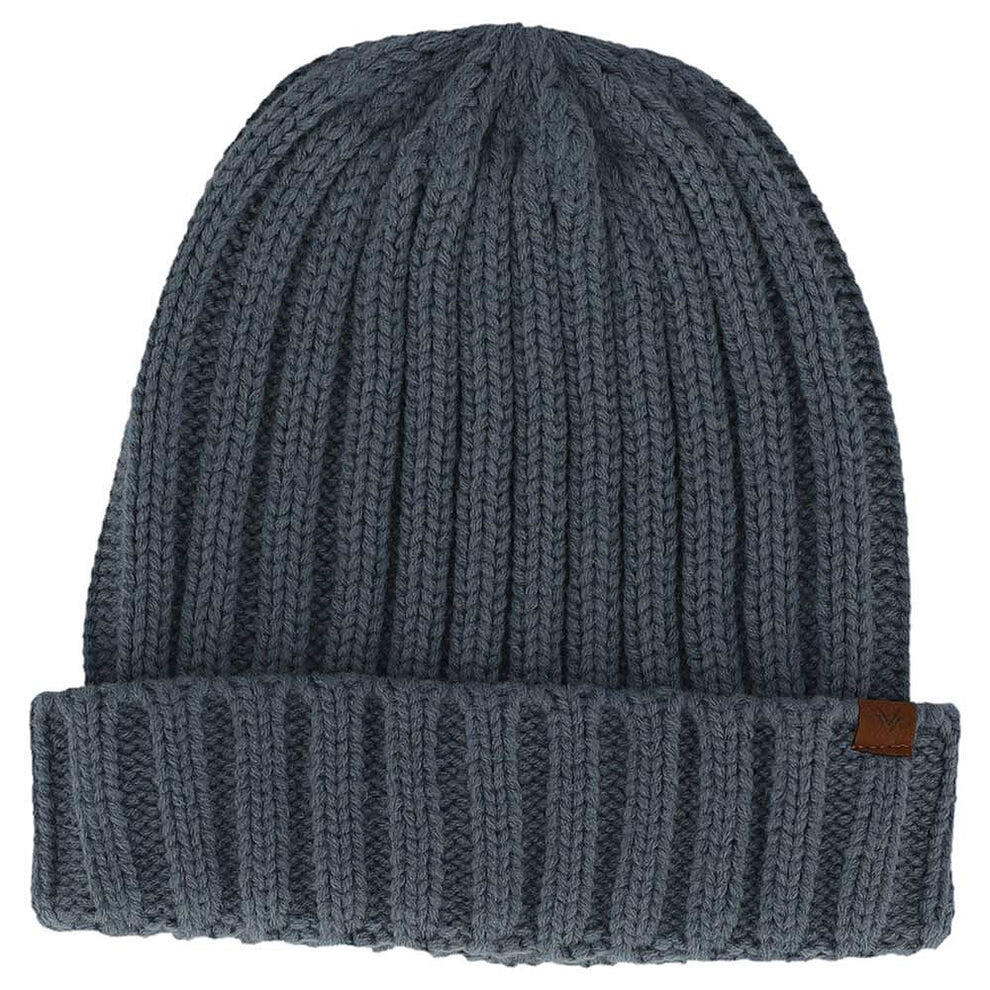 Sciarpa e cappello in maglia grossa da uomo, taglia unica. 4/6