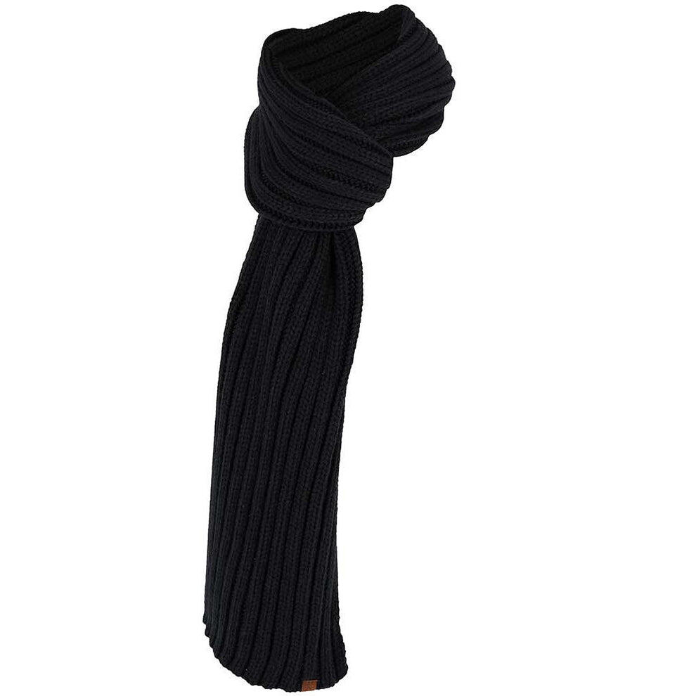 Grofgebreide sjaal + muts heren Fashion One size 3/6