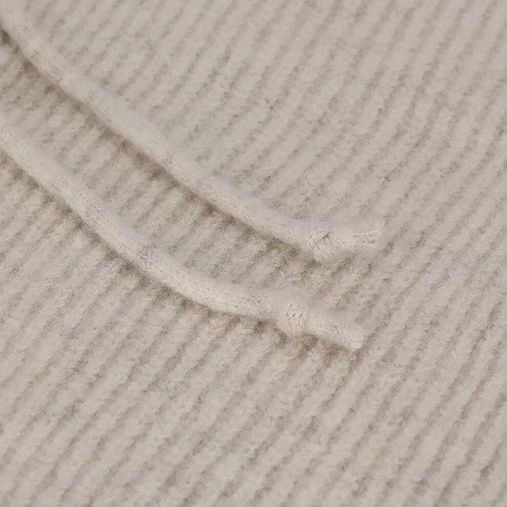Balaclava dames Gebreide hoody Woolwhite 3/3