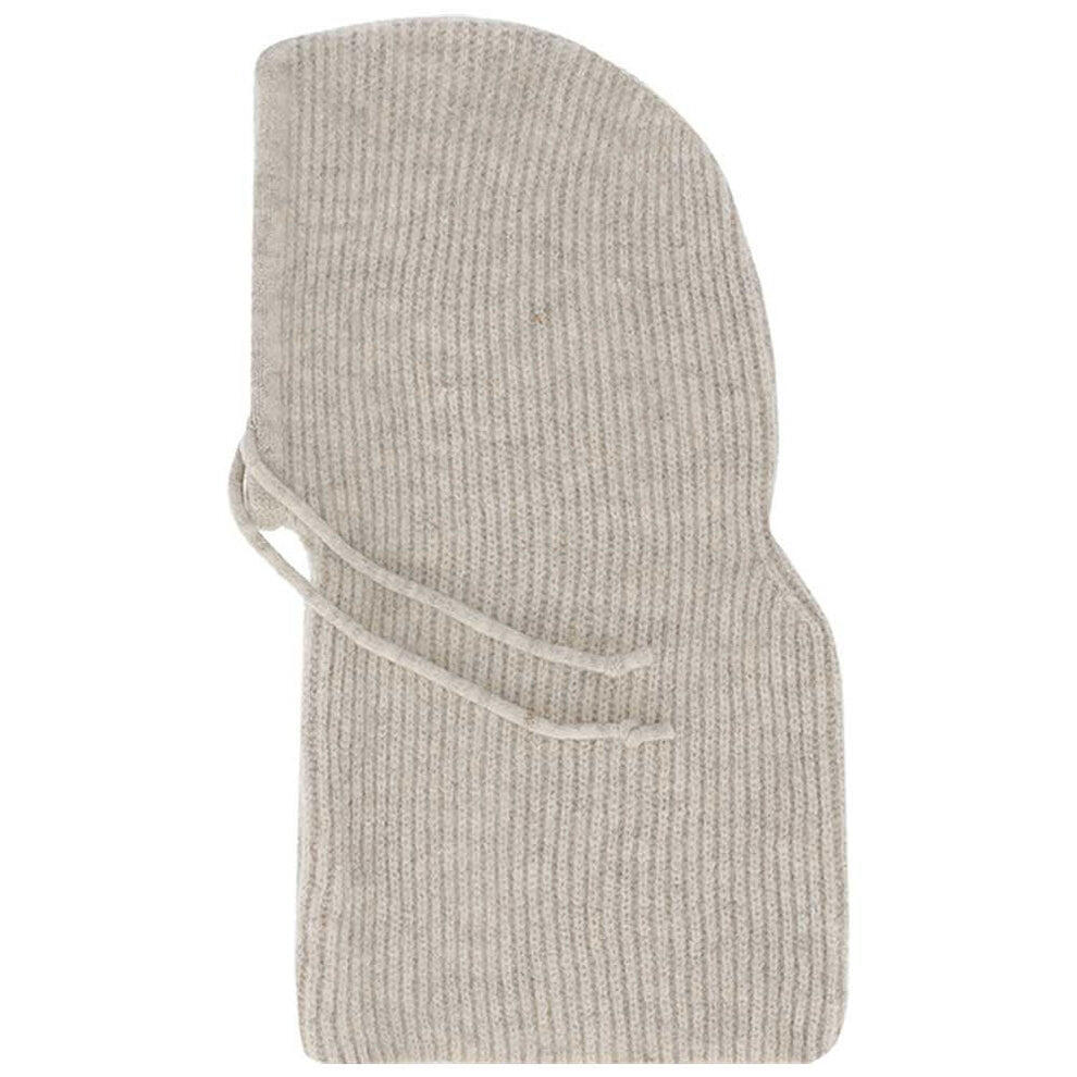 Balaclava dames Gebreide hoody Woolwhite 2/3