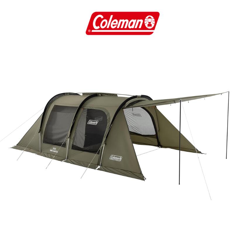 Coleman Tunnel Shelter 240 2-Room Tent Aluminum Pole 2-3 Person