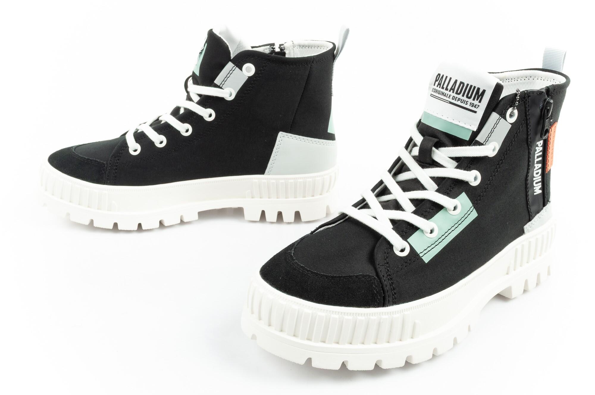 Sapatilhas desportivas com salto para mulher Palladium Pallashock Backzip 2 5/7