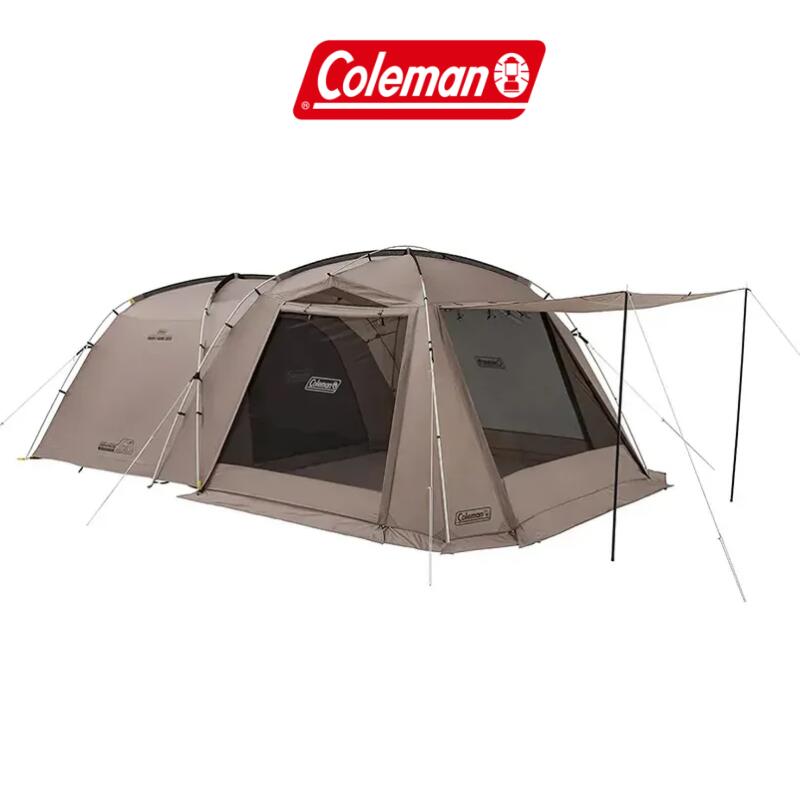 Coleman JP Tough 2-Room 3025 #Greige Family Camping Tent with