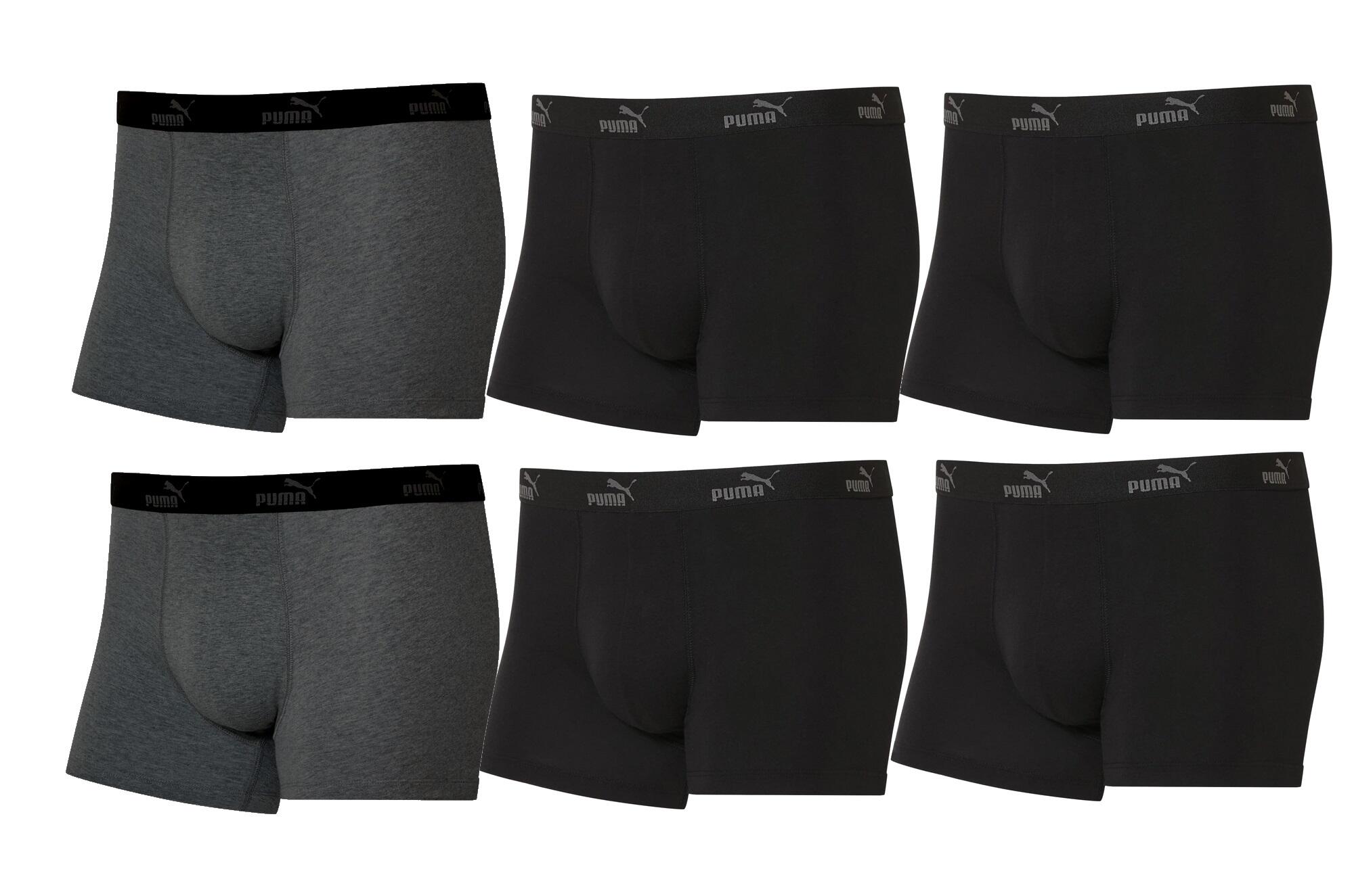 PUMA Pánské boxerky Boxershorts, 6 kusů, bavlněné