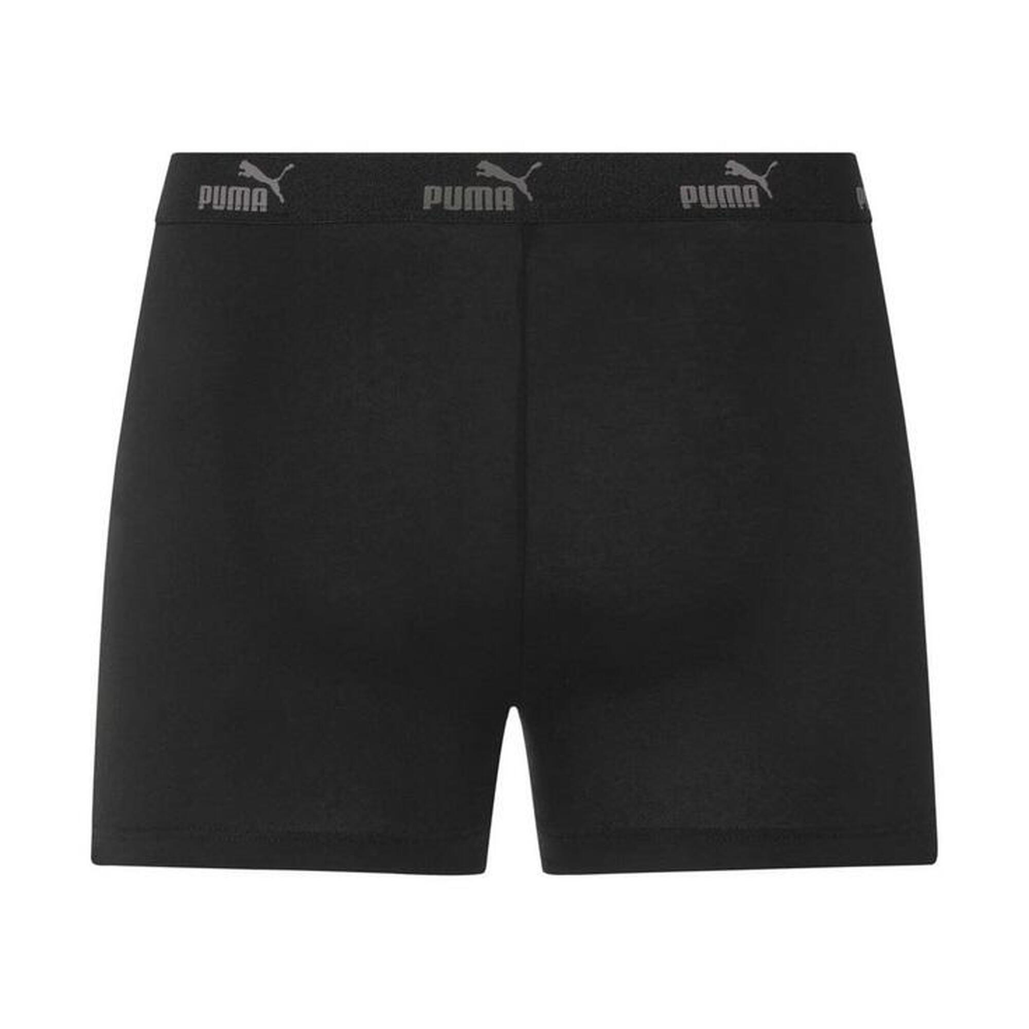 Boxeri Puma Boxershorts pentru bărbați, pachet de 6 negru negru