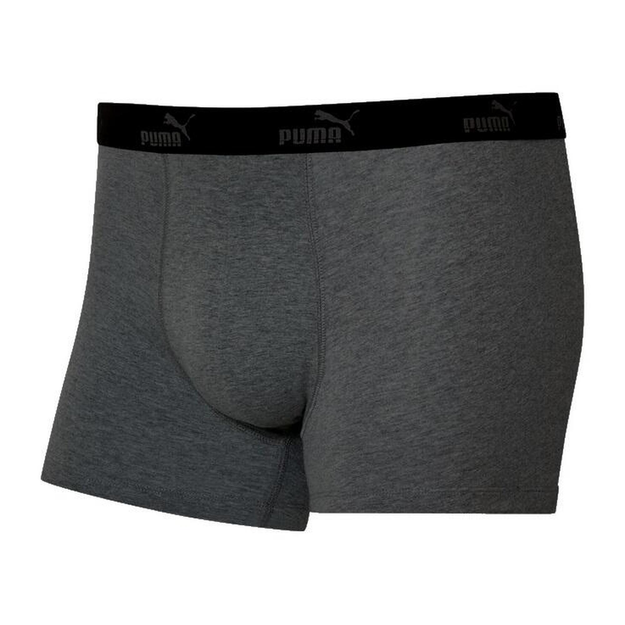 Boxeri Puma Boxershorts pentru bărbați, pachet de 6 negru negru