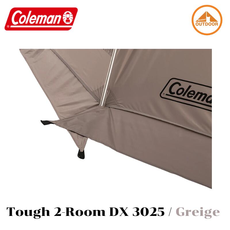 Coleman Coleman JP Tough 2-Room DX 3025 Family Tent Living Room 4