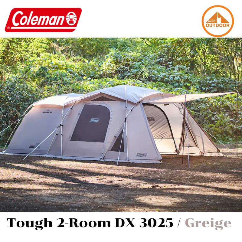 Coleman Coleman JP Tough 2-Room DX 3025 Family Tent Living Room 4