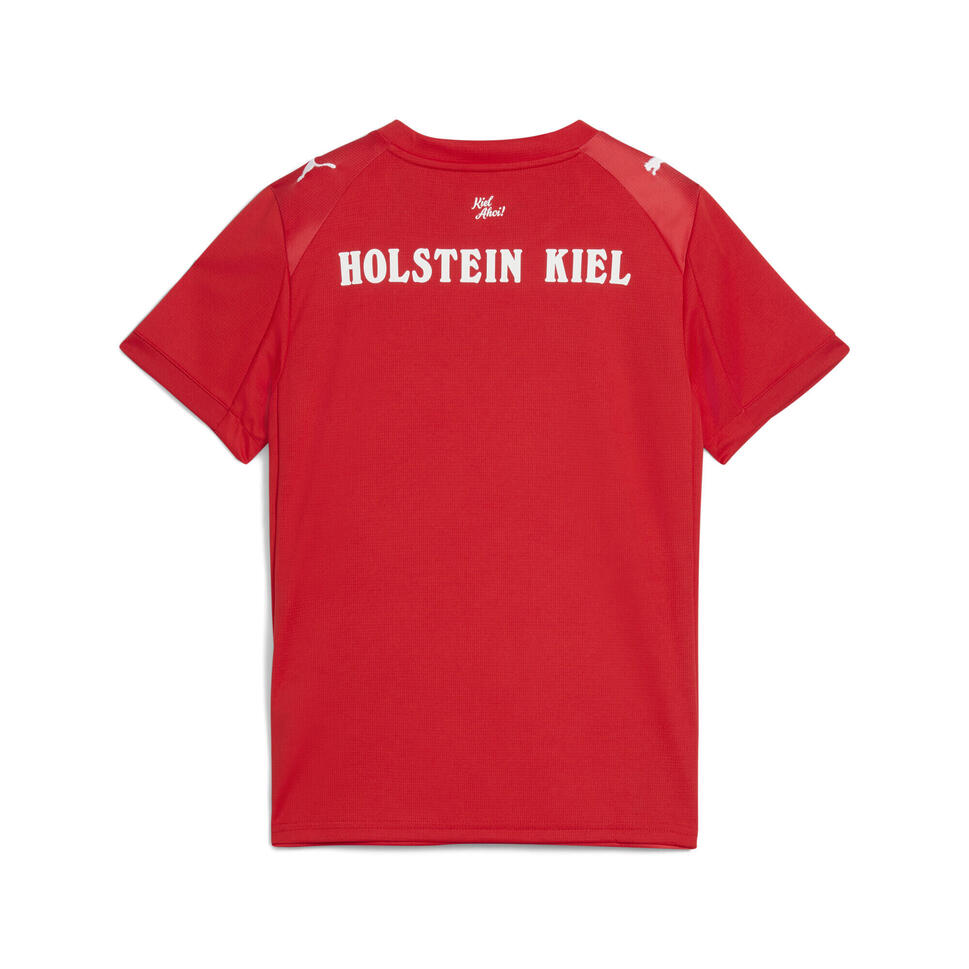 Młodzieżowa koszulka wyjazdowa Holstein Kiel 25/26 PUMA Red Ignite Blue White