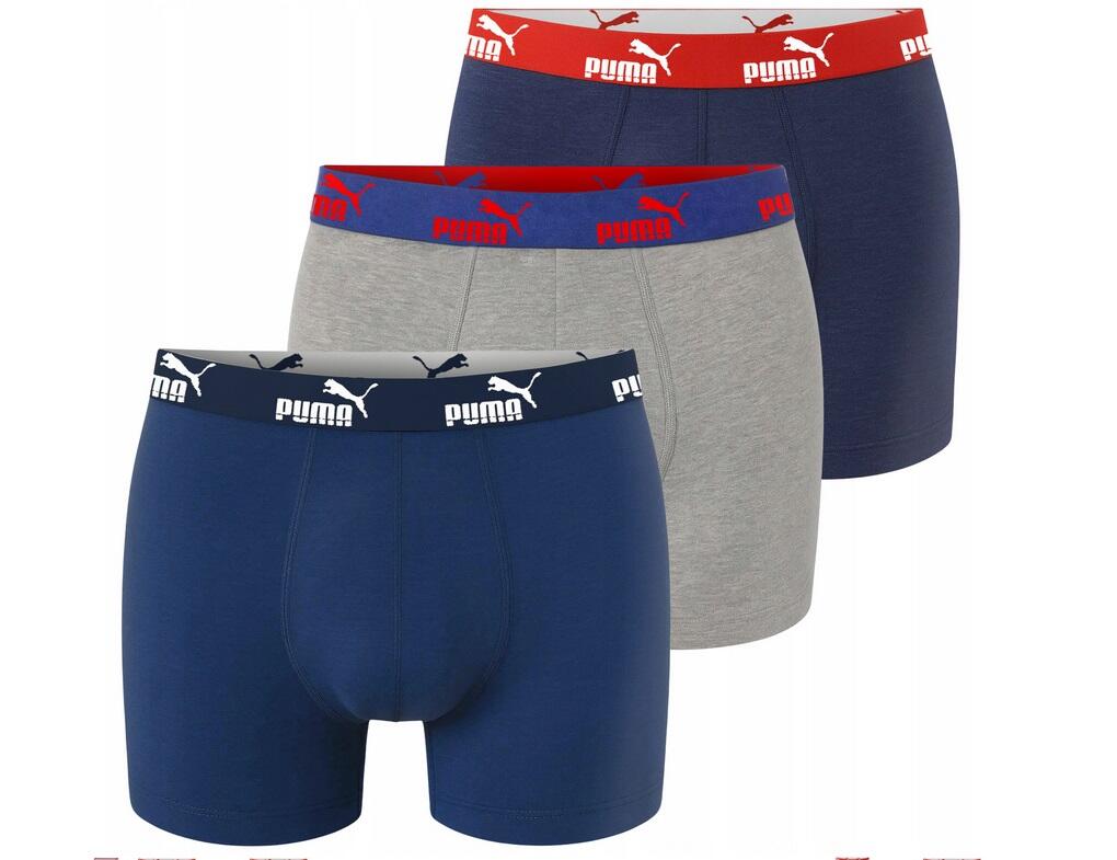 Boxers pour hommes Puma Boxershorts 6-pack en coton 2/4