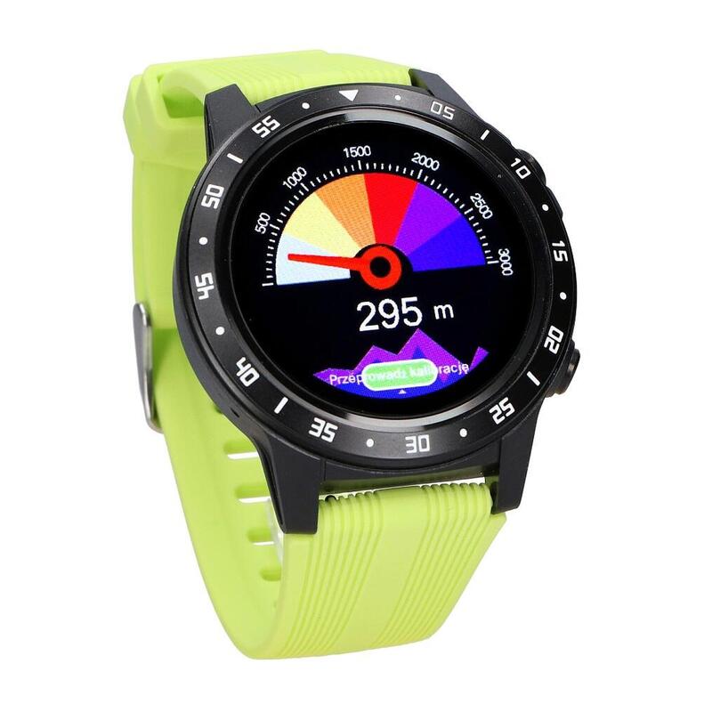Smartwatch Maxcom FW37 Argon, GPS, bratara TPU, ecran IPS 1.30, Bluetooth, IP67
