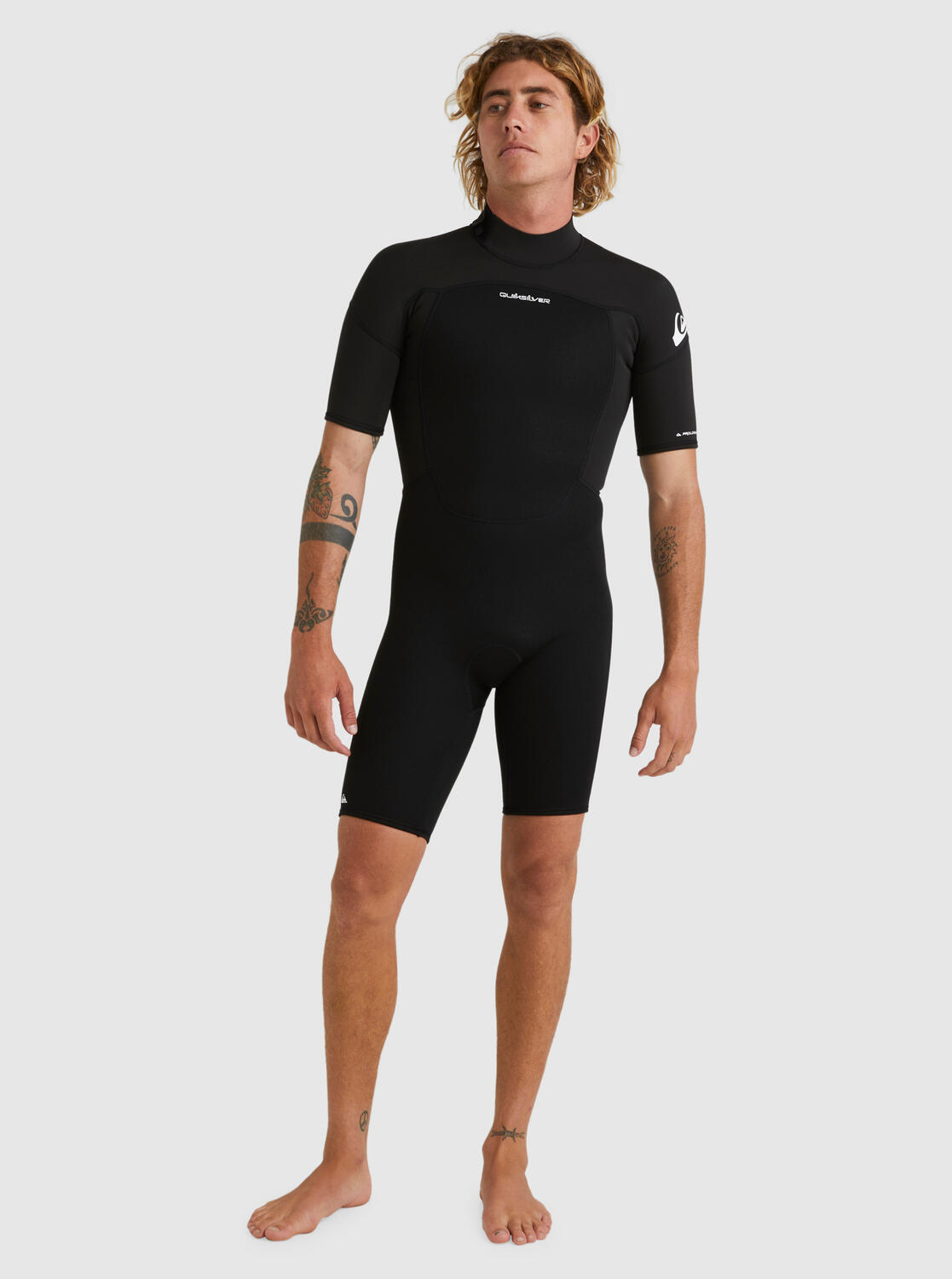 Springsuit manches courtes back zip 2/2MM PROLOGUE Noir Homme 3/4