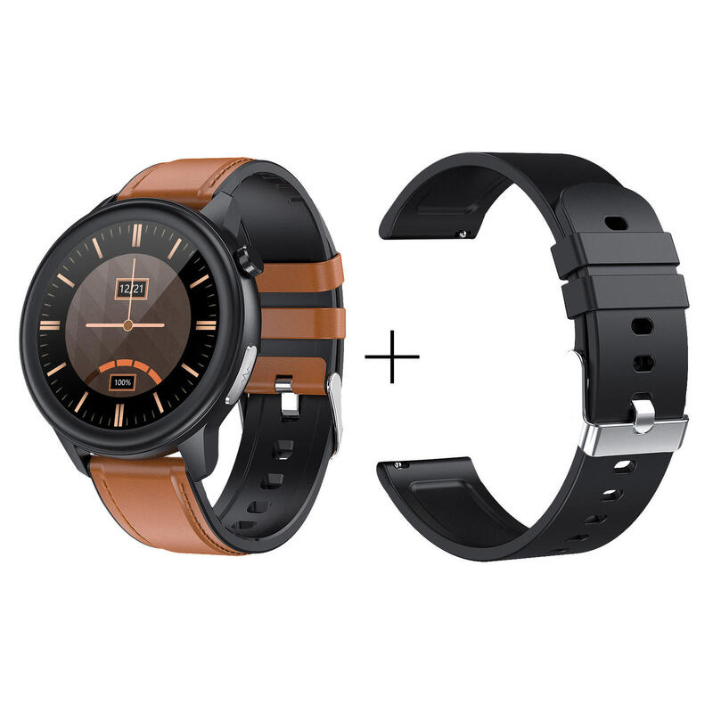 Smartwatch Maxcom FW46 Xenon, bratara TPU, ecran  TFT 1.3, IP67, Bluetooth