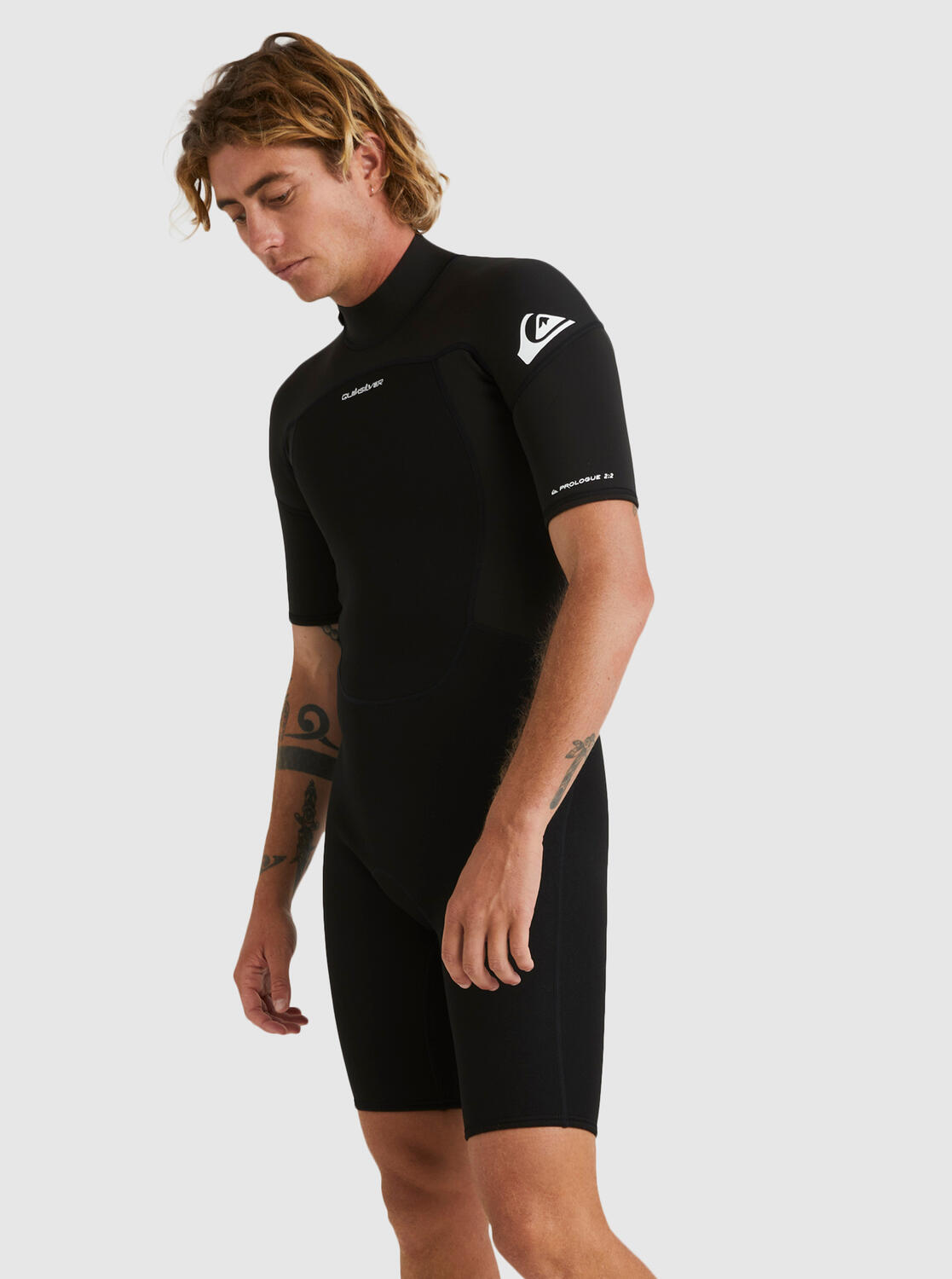 Springsuit manches courtes back zip 2/2MM PROLOGUE Noir Homme 4/4