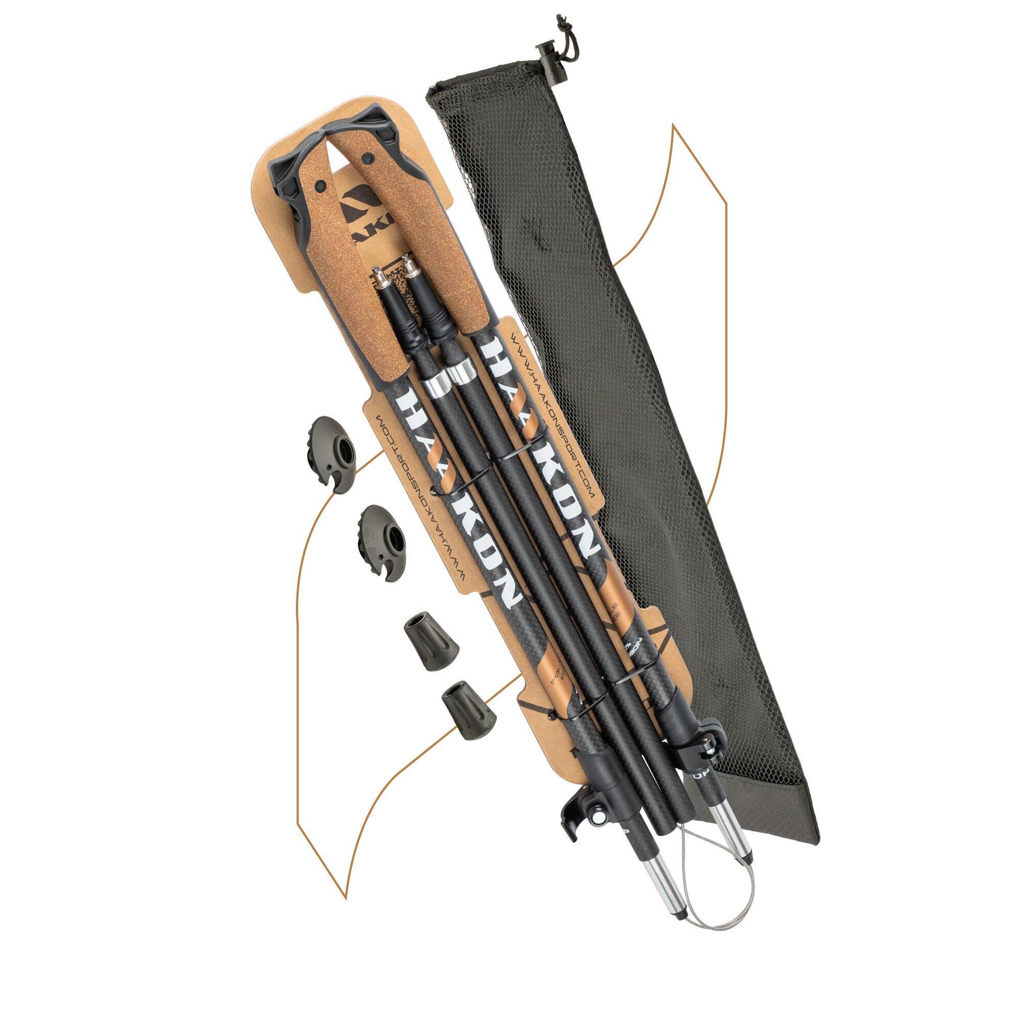 HAAKON Nordic walking hole HAAKON Bronze skládací