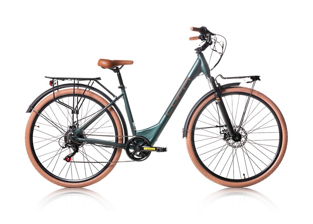 COPPI Queens 29” e-bike da città 250W acciaio monotubo 6V donna