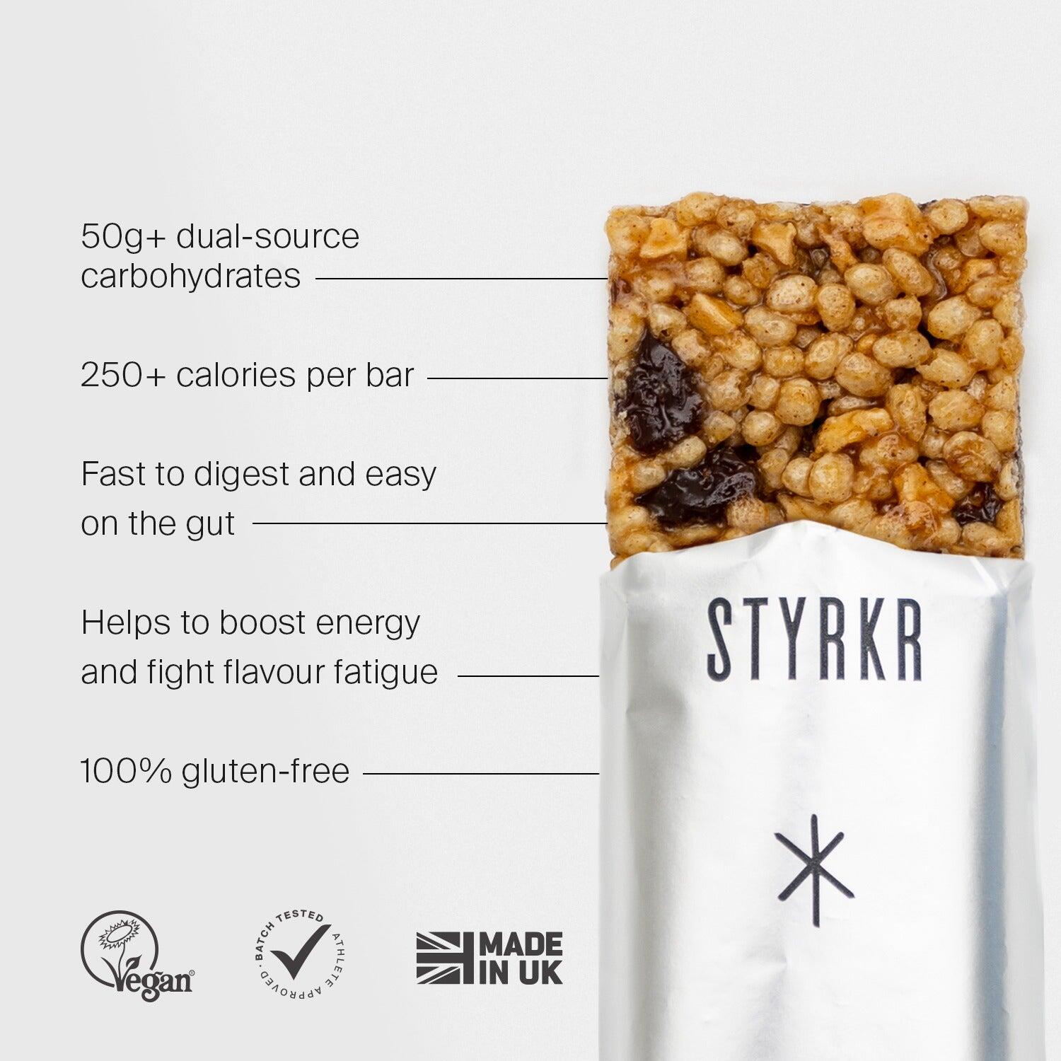 Complément alimentaire Pommes, Cannelle, Caramel et saveur Sultane Styrkr (x12) 2/4