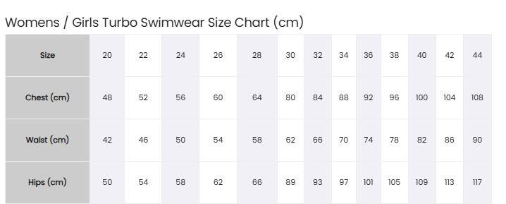 Maillot de bain Turbo Island pour femme - Violet/Orange - Taille M / UK32 6/6
