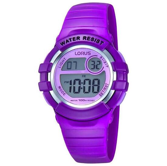 Lorus Sports Montre femme quartz 33 mm violet