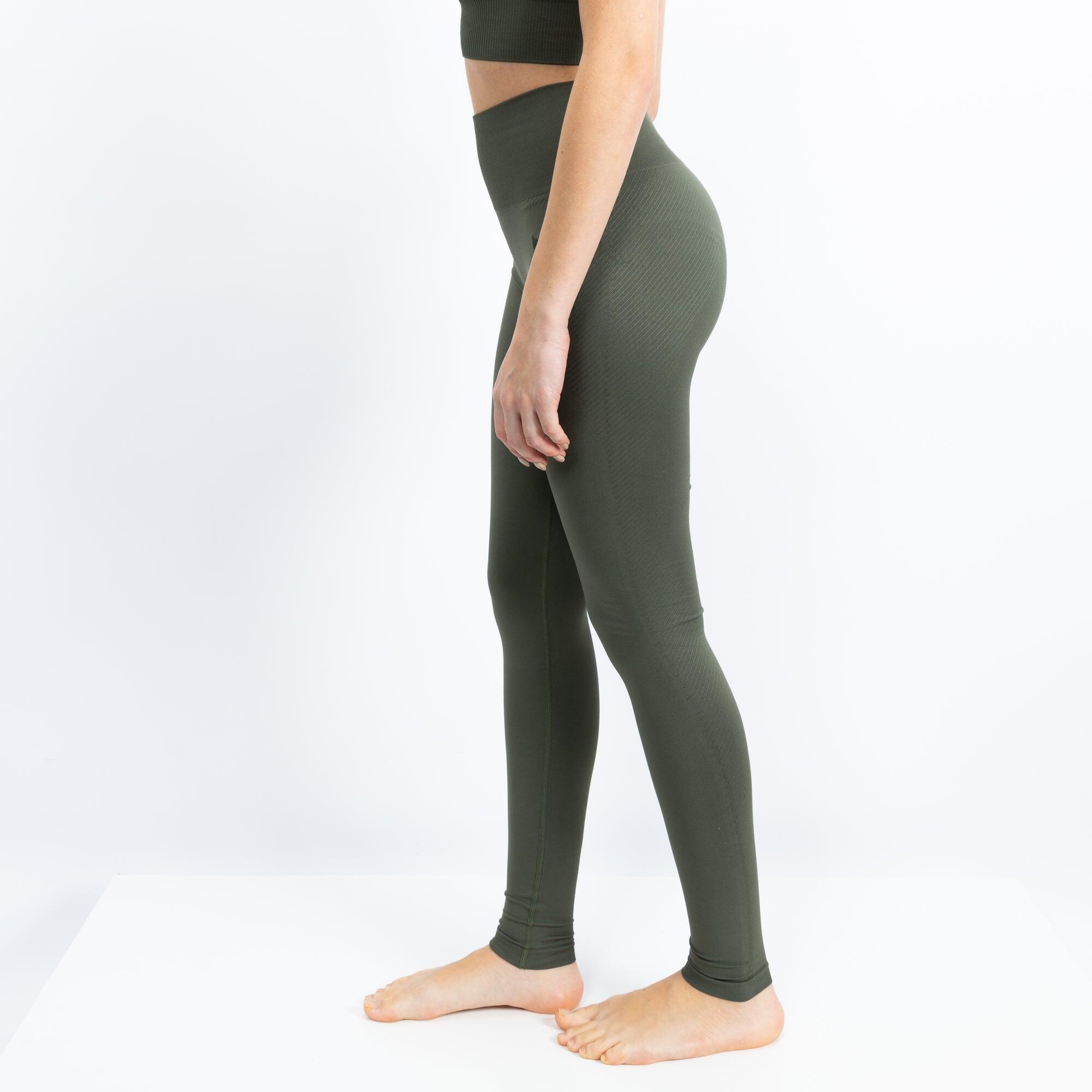 Xtreme Sportswear Sportleggings Damen Armeegrün 3/7