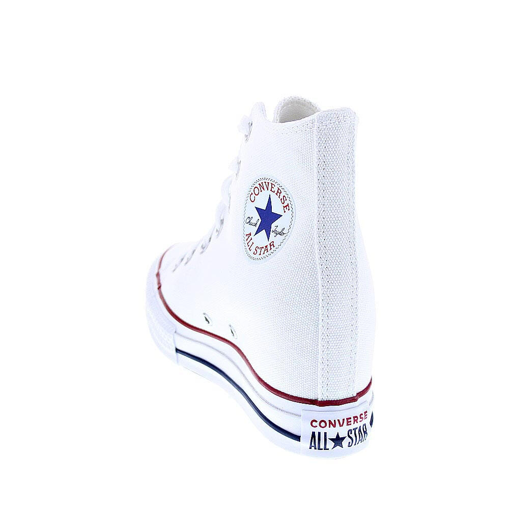 Zapatillas botas CONVERSE  Chuck Taylor Ctas Wedge Cuña Blanco  Mujer 3/5