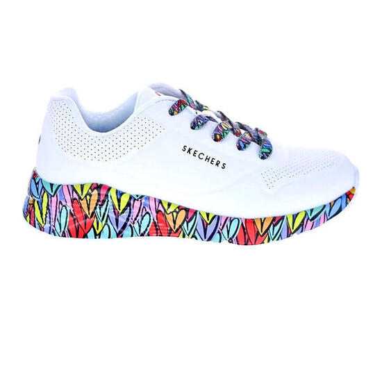 Zapatillas SKECHERS Uno Lite Subtle Blanco Niños