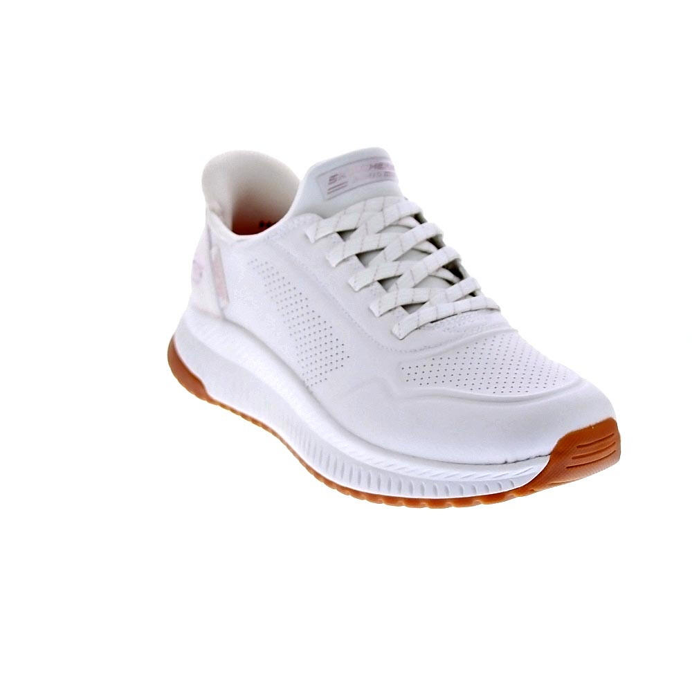 Baskets FEMME Skechers Slip-ins Bobs Squad Chaos Look BLANC 4/5