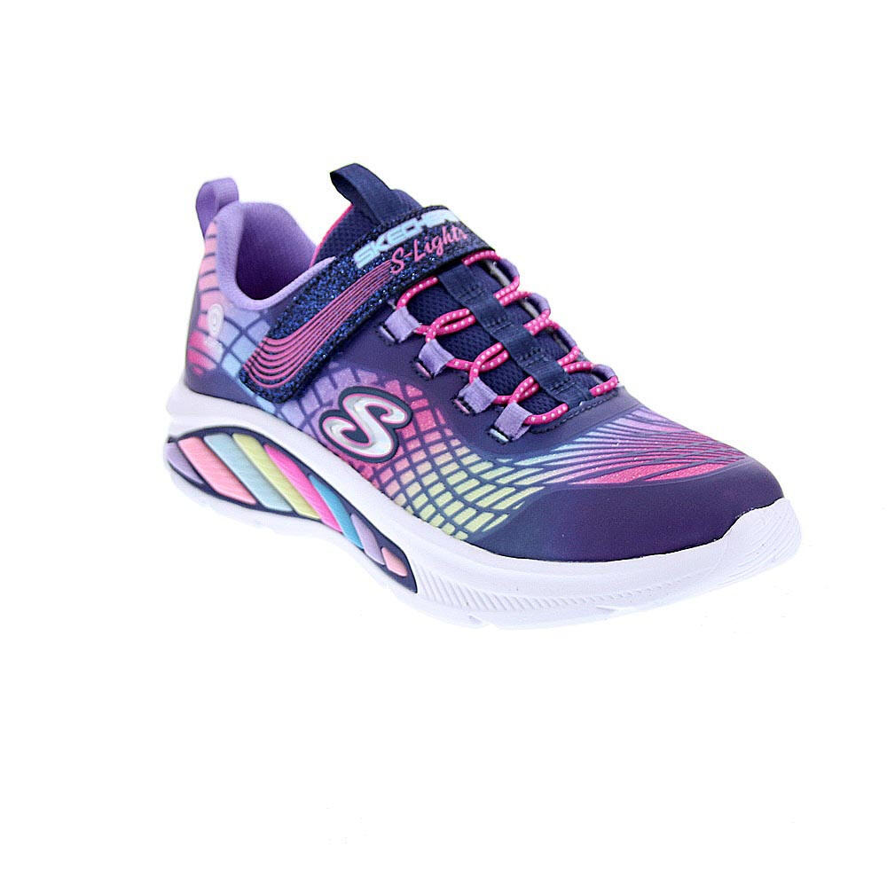 Zapatillas SKECHERS  Luces Rainbow Cruisers Violeta  Niños 4/4