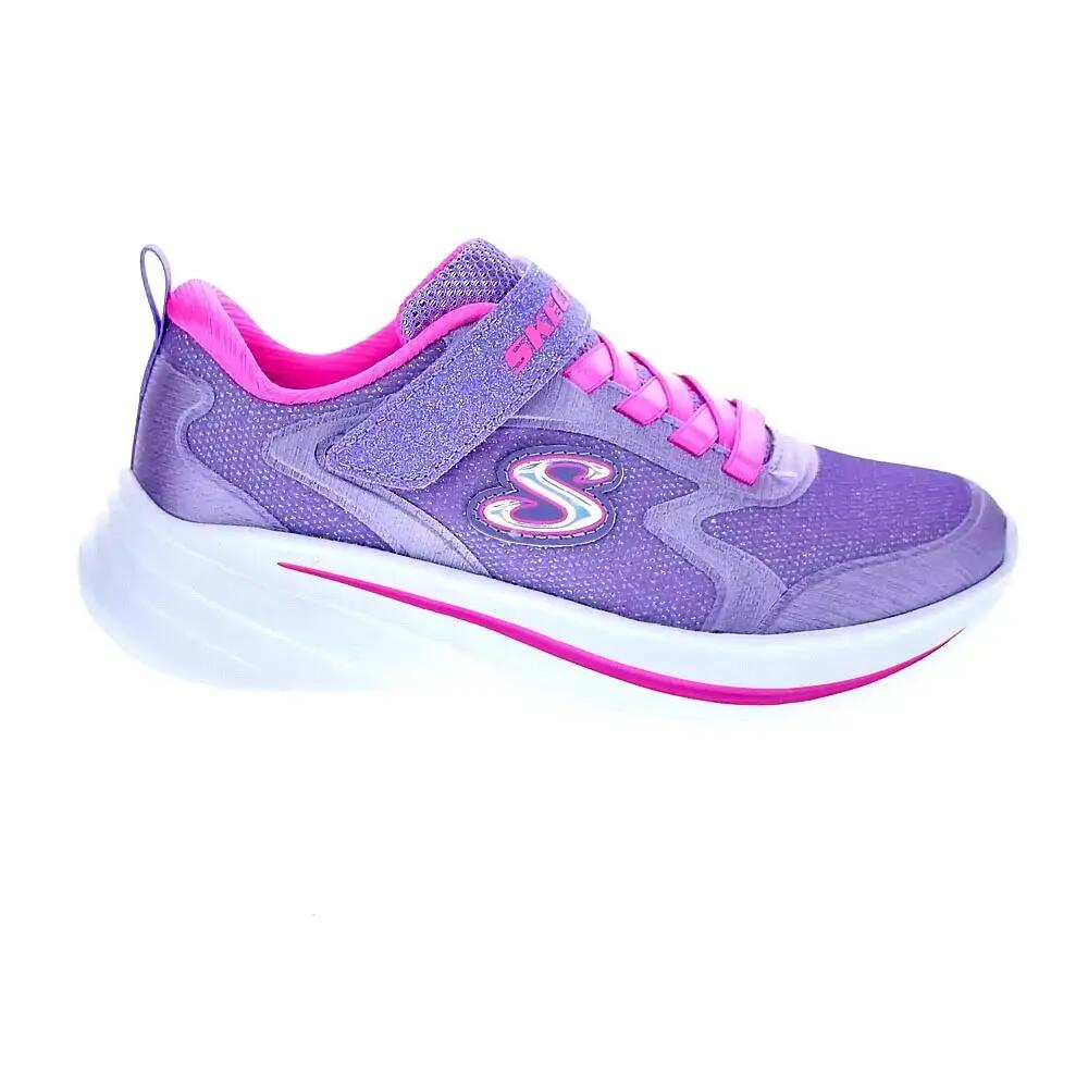 Zapatillas Deportivas Niñas Skechers Wave 90 Lilas Comodas-303557L/LAV