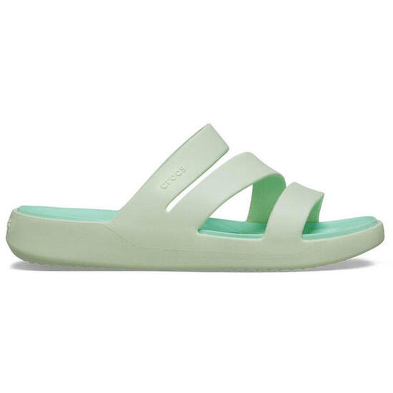 Chanclas CROCS Getaway Strappy Verde Mujer
