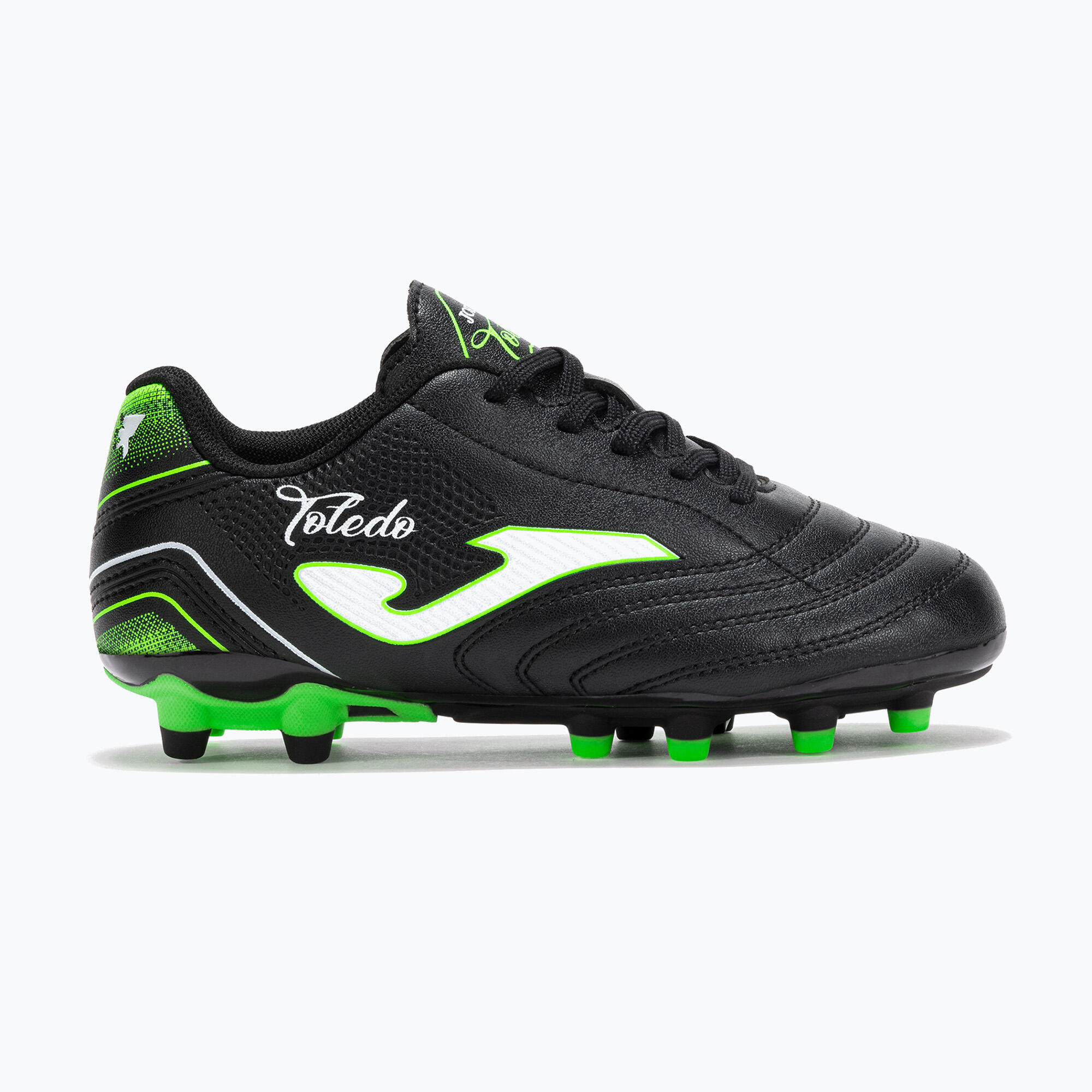 Joma - Chaussures De Football Enfant Joma Toledo Jr Fg - Chaussures À Crampons - Noir - Decathlon