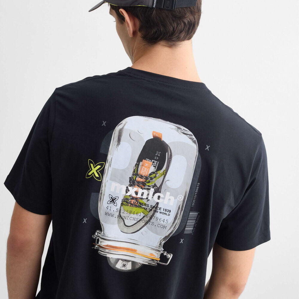 T-shirt Munich Modèle Oversize T-shirt Lab Couleur Noir 5/5