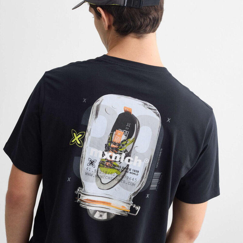 T-shirt Munich Model Oversize T-shirt Lab Culoare Negru