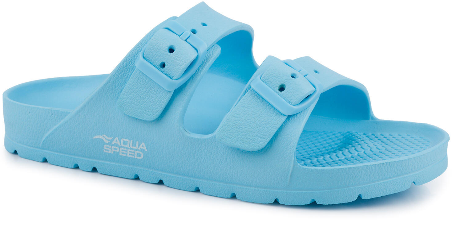 Klapki dziecięce na basen regulowane klamry Aqua Speed 1/6