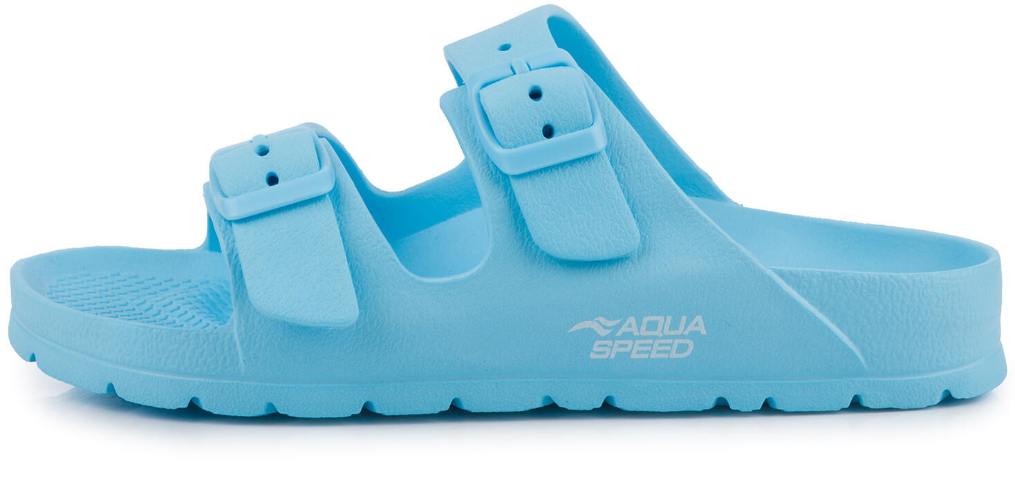 Klapki dziecięce na basen regulowane klamry Aqua Speed 2/6