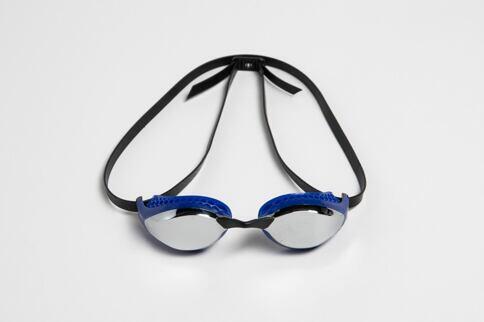 Arena High Performance Airspeed Mirror Swim Goggles - Silver/Blue 3/5