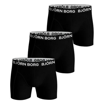 Boxershort Herren 3er Pack Figurbetont-Cotton Stretch Boxer Trunks 3P