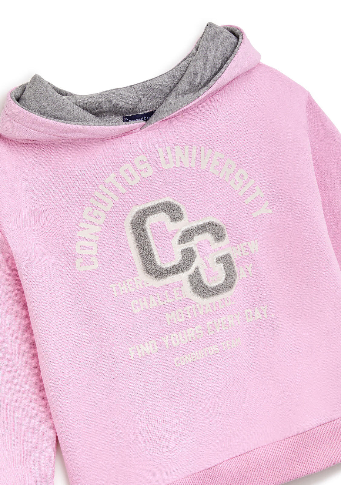 Sudadera Capucha Algodón Interior Afelpado Conguitos 2/5