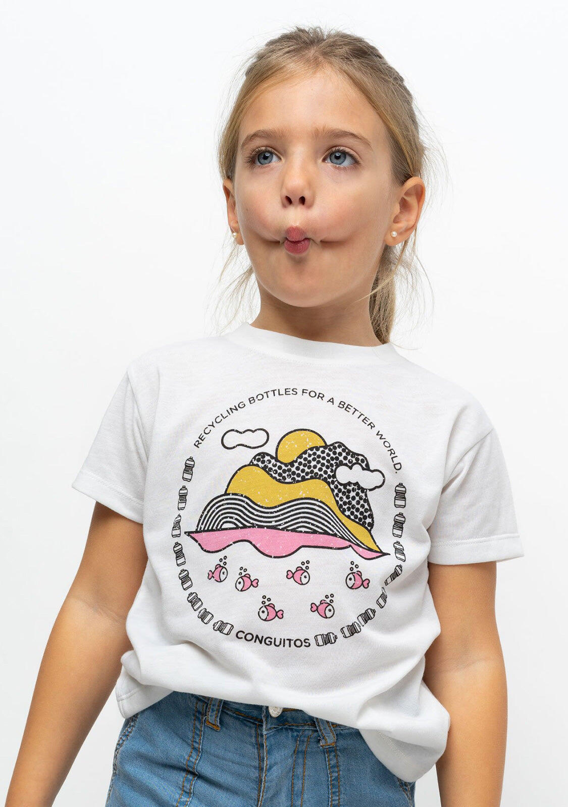 Camiseta de Niña Recycling 3/3