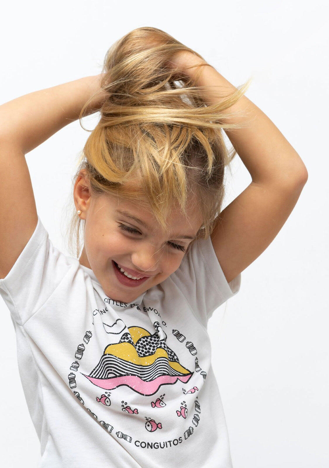Camiseta de Niña Recycling 2/3
