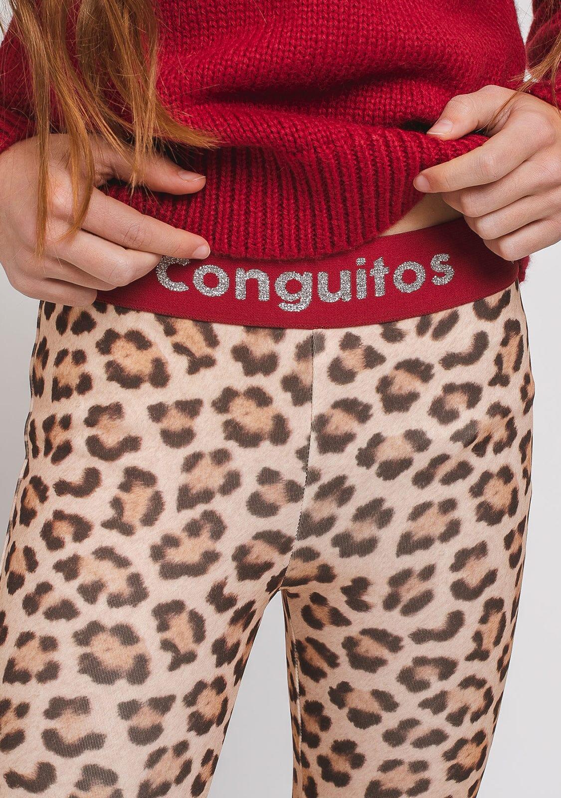 Leggings de neopreno de leopardo para niña 3/3