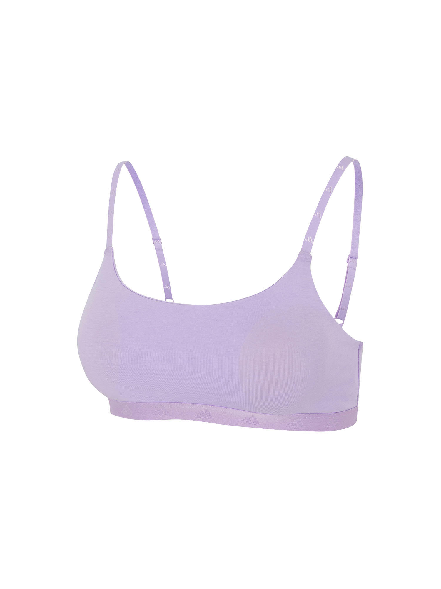 ADIDAS Bustier sportlich soft Damen - Sport Active Essentials Cotton flieder